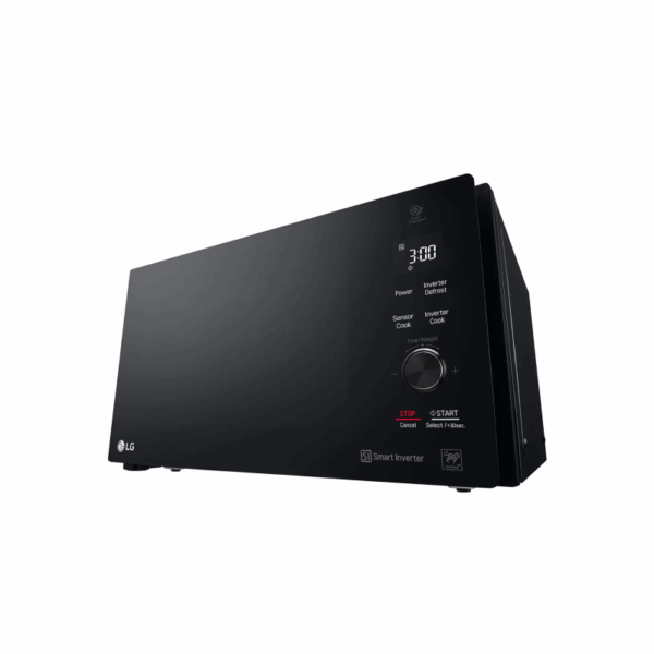 LG Microwave 42L 1200W with Grill, EasyClean™ Coating, Even Heating & Defrosting, Digital Smart Inverter Black MH8265DIS