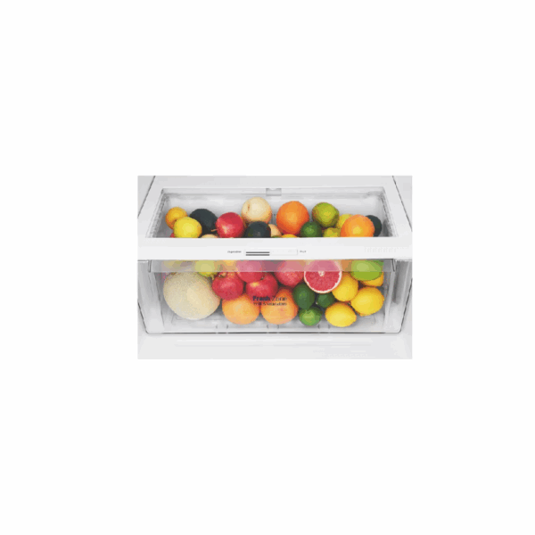 LG Refrigerator 438L Double Door Top Freezer Linear Cooling, Door Cooling, Fresh 0 Zone, Smart Inverter Linear Compressor, Hygiene Fresh, Smart ThinQ, Platinum Silver GL-T652HLCM