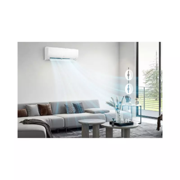 LG Wall Split Air Conditioner 12000BTU, 4 Way Up & Down Air Flow, Fast Cooling, Energy Saving, Less Noise, DUAL Inverter Compressor, R410A, S4NQ12JAQAL