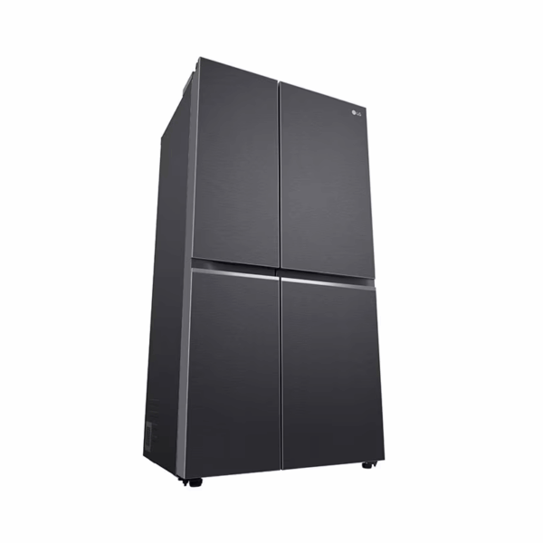 LG Refrigerator 674L Side by Side Door, with Multi Air Flow, Multi Digital Sensors, Smart Diagnosis™, Graphite GC-B257KQJW