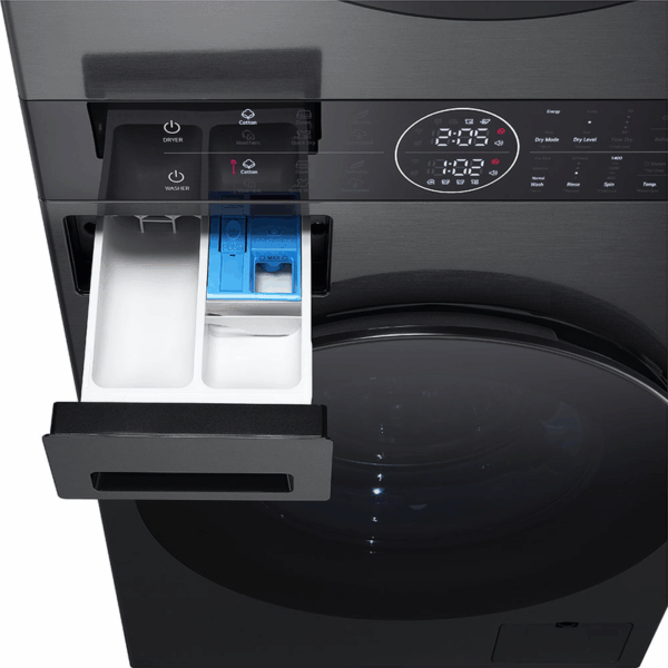 LG WashTower 13kg Washer 10kg Dryer with AI Direct Drive™, Turbo Wash 360, Smart ThinQ WT1310PB