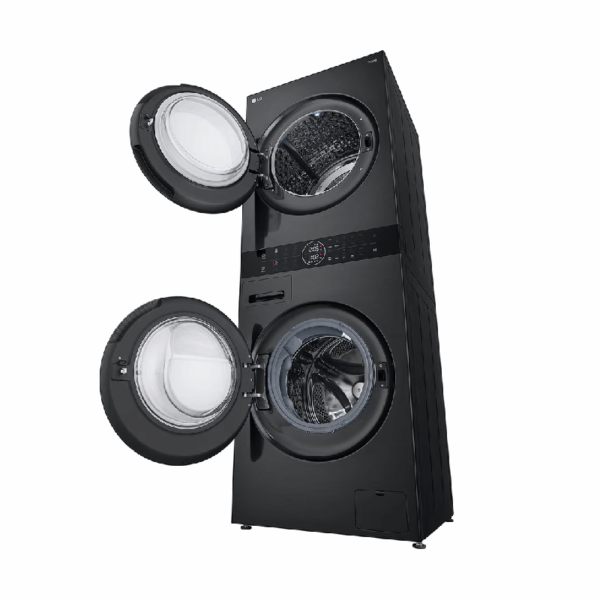 LG WashTower 13kg Washer 10kg Dryer with AI Direct Drive™, Turbo Wash 360, Smart ThinQ WT1310PB