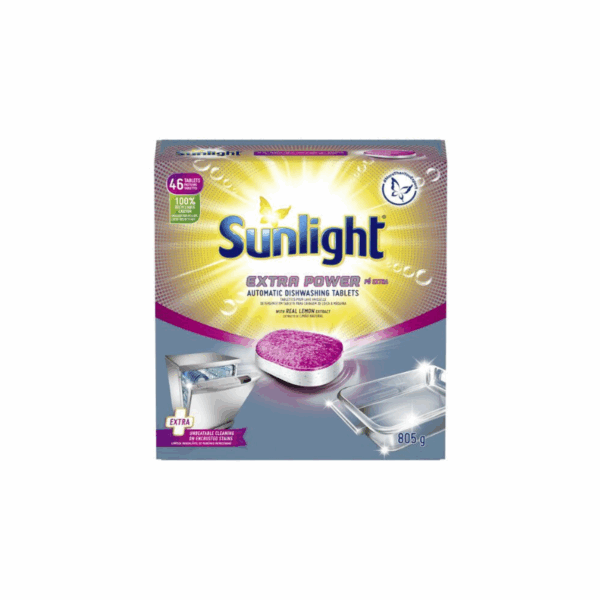 Sunlight Expert Machine Extra Power Dishwashing Tablets 46'S