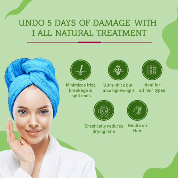 Vatika Naturals Hot Oil Treatment Tropical Coconut & Castor Oil for Volume & Thickness 1kg