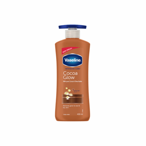 Vaseline Intensive Care Body Lotion Cocoa Glow 400ml (Set of 3pcs)