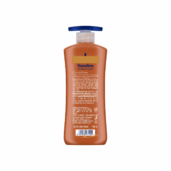 Vaseline Intensive Care Body Lotion Cocoa Glow 400ml (Set of 3pcs)