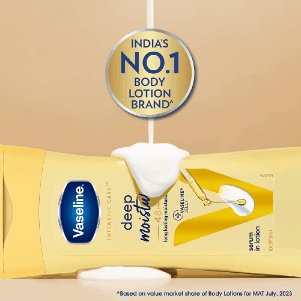 Vaseline Intensive Care Body Lotion Deep Moisture 200ml (Set of 3pcs)