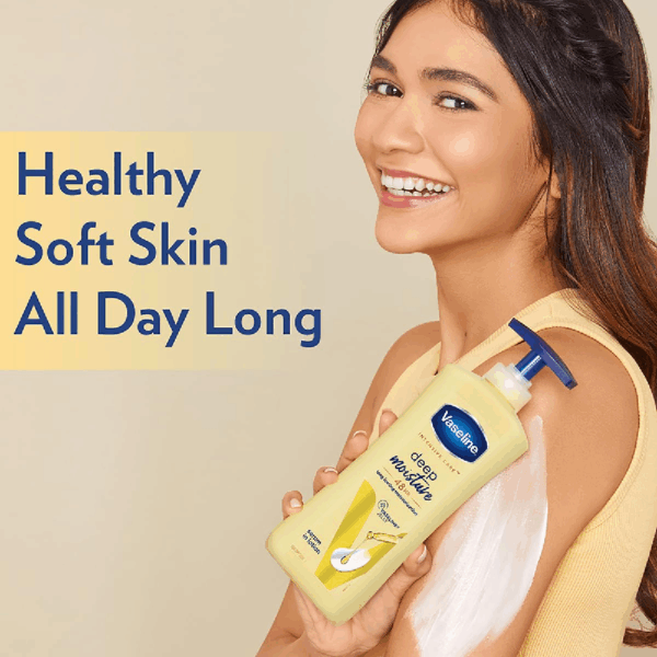 Vaseline Intensive Care Body Lotion Deep Moisture 400ml (Set of 3pcs)