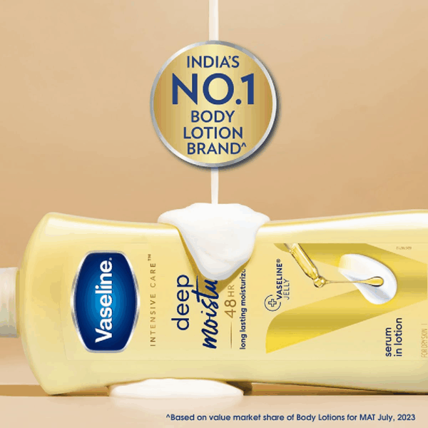 Vaseline Intensive Care Body Lotion Deep Moisture 400ml (Set of 3pcs)