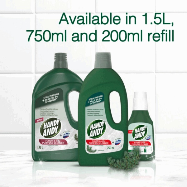 Handy Andy Floor & All Purpose Cleaner Pine 750ml