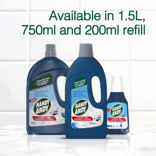 Handy Andy Floor & All Purpose Cleaner Ocean 1.5L
