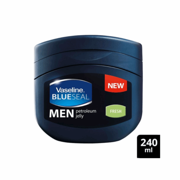 Vaseline Petroleum Jelly Men Fresh 240ml, Leaving Skin Feeling Fresh and Invigorated 68911621 (Set of 3)