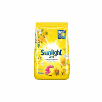 Sunlight Detergent Powder Destiny Yellow 1kg Advanced Stain Removal, Outstanding Whiteness, Long-lasting Freshness 68736727 (Set of 3)