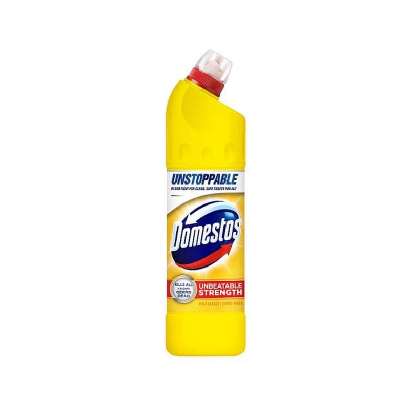 Domestos Citrus Bleach 1L Kills Germs, Cleans and Freshens Your Toilet 69549392 (Set of 3)