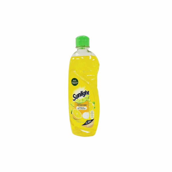 Sunlight Dish Washing Liquid Lemon 400ml Sparkling Clean, Eco-Friendly, and Time-Saving 32018538 (Set of 3Pcs)