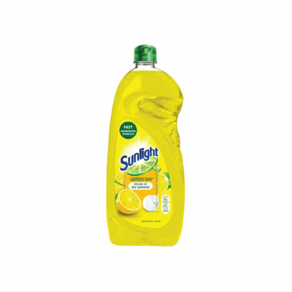 Sunlight Dish Washing Liquid Lemon 750ml Sparkling Clean, Eco-Friendly and Time-Saving 32018537 (Set of 3Pcs)