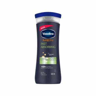 Vaseline Men Body Lotion Fast Absorbing 400ml Enjoy the Sensation of Clean and Fresh Skin After Each Application 69729778 (Set of 3)