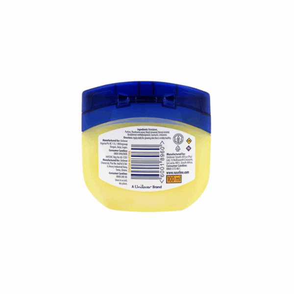 Vaseline Petroleum Jelly Cocoa Butter 95ml Best For Dull Skin, Cracked Skin or Dry Skin 68912127 (Set of 3)