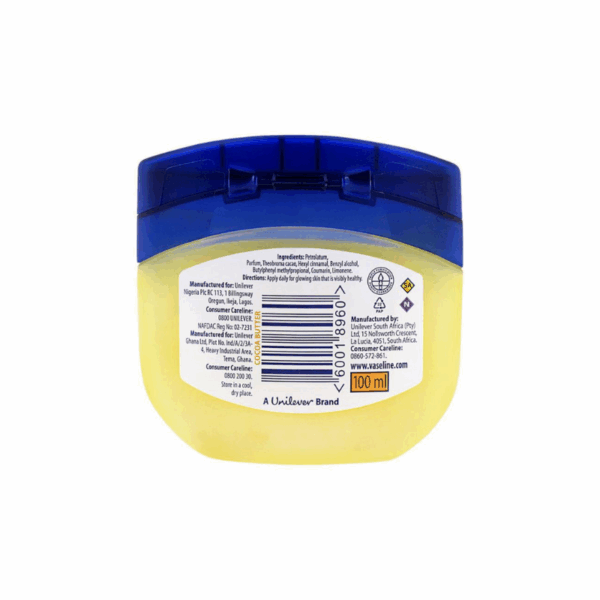 Vaseline Petroleum Jelly Cocoa Butter 240ml Best For Dull Skin, Cracked Skin or Dry Skin 689121594 (Set of 3)