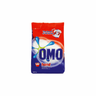 Omo Hand Washing Detergent Powder Cheetah 500g Advanced Stain Removal, Outstanding Whiteness, Long-lasting Freshness 68670368 (Set of 3)