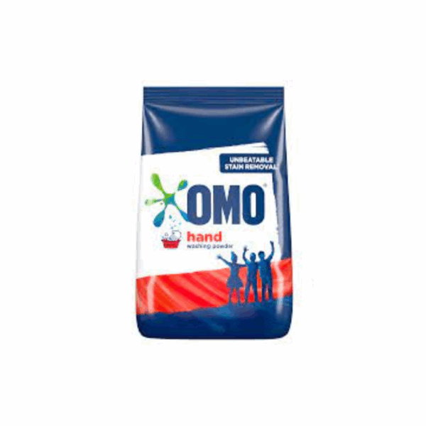 Omo Hand Washing Detergent Powder Sky Cheetah 1kg Advanced Stain Removal, Outstanding Whiteness, Long-lasting Freshness 68736733 (Set of 3)