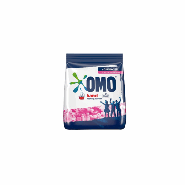 Omo Hand Washing Detergent Powder Extra Fresh 500g Advanced Stain Removal, Outstanding Whiteness, Long-lasting Freshness 68670367 (Set of 3)