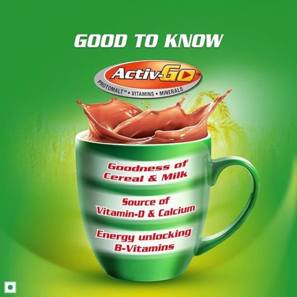 Nestle Milo Chocolate Milk Powder Active-Go, Low GI, Source of Protein, 8 Vitamins & Minerals, 100g Tin