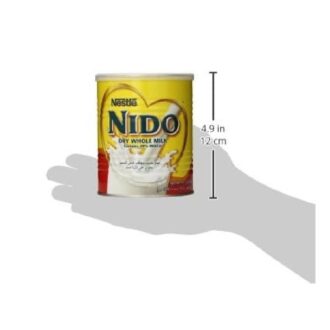 Nestle Nido Milk Powder, Fortified, Rich in Fiber, Immunity - Iron, Zinc, Vitamins A,C & D 400g Tin