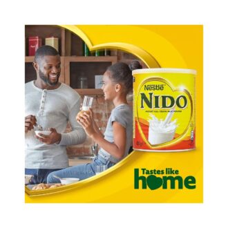 Nestle Nido Milk Powder, Fortified, Rich in Fiber, Immunity - Iron, Zinc, Vitamins A,C & D 900g Tin