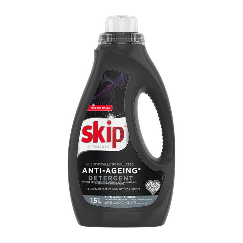 Skip Auto Washing Liquid Perfect for Dark Clothes 1.5L Set of 3 SPFDC