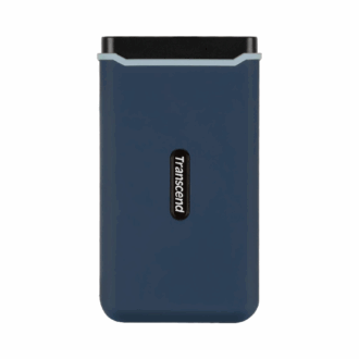 Transcend External SSD 1TB, PCIe to USB 3.1 Gen 2 Type-C, Transfer speeds up to 1,050 MB/s, Portable SSD, Rugged Solid State Drive, Type-A and Type-C cables, 3D NAND Flash Memory TS1TESD370C