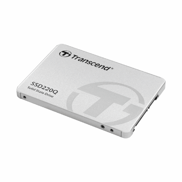 Transcend Internal SSD  2.5'' 2TB, QLC NAND Flash, DevSleep, Wear-Leveling, RAID Engine and LDPC Coding, Garbage Collection, up to 400 TBW TS2TSSD220Q