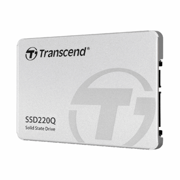 Transcend Internal SSD  2.5'' 2TB, QLC NAND Flash, DevSleep, Wear-Leveling, RAID Engine and LDPC Coding, Garbage Collection, up to 400 TBW TS2TSSD220Q