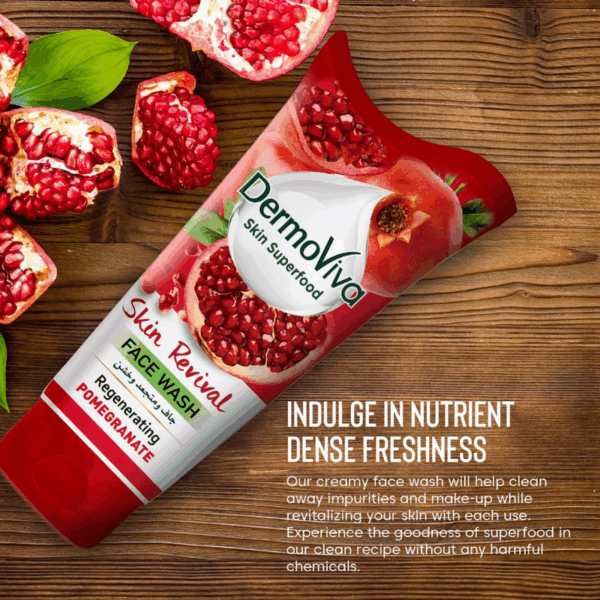 Dermoviva Face Wash Skin Revival Pomegranate 150ml
