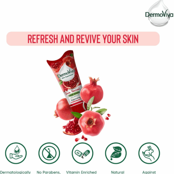 Dermoviva Face Wash Skin Revival Pomegranate 150ml