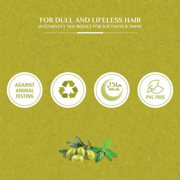 Vatika Shampoo Nourish and Protect, Rejuvenate Hair, Strengthening & Moisturizing Hair Cleanser for Curly Hair, Damaged Hair, All Hair Types 400ml with FREE CONDITIONER 200ml