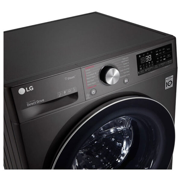 LG Washing Machine 9 & 5kg Dryer Front Load with AI DD, Steam, ThinQ Technology Silver F4R5VGG2E