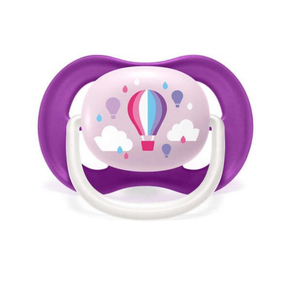 Philips Avent Soother Ultra Air Happy for Girl 6-18m 2's 080/04