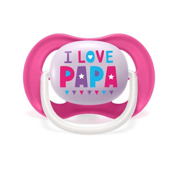 Philips Avent Soother Ultra Air Happy for Girl 6-18m 2's 080/04