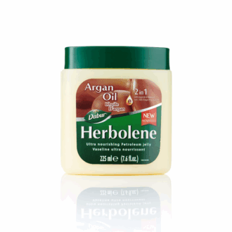 Dabur Herbolene Petroleum Jelly Enriched With Argan and Vitamin E Helps In Glowing Skin 225ml (Set of 3)