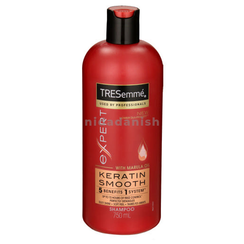 TRESemmé Shampoo 750ml Expert Selection Keratin Smooth Set of 4