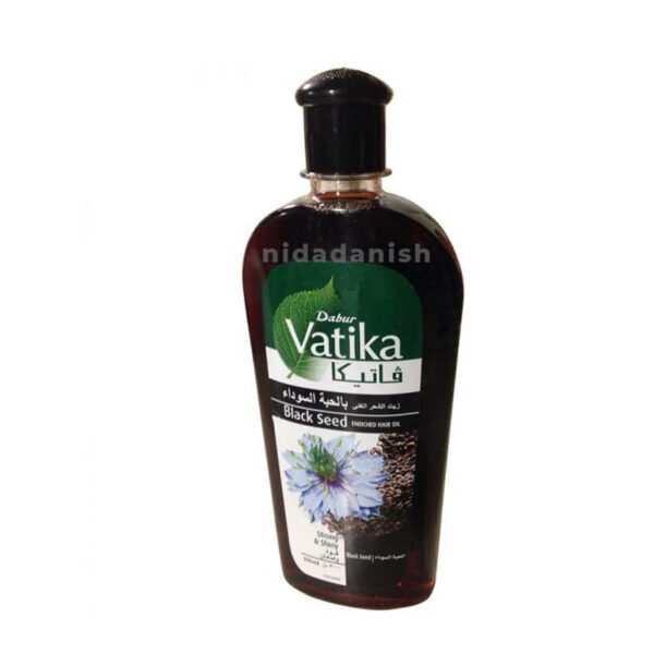 Vatika Herbal Black Seed Enriched Hair Oil for Complete Hair Care 200ml (Set of 6)