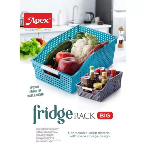 Apex Fridge Rack Big Unbreakable Virgin Material with Space Storage Design