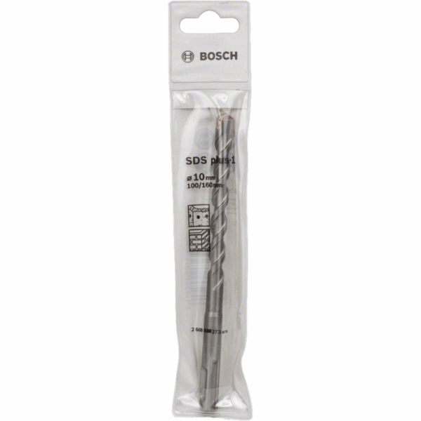 Bosch SDS-Plus Hammer Drill Bit 1 x 10 x 100 x 160mm 2608680273