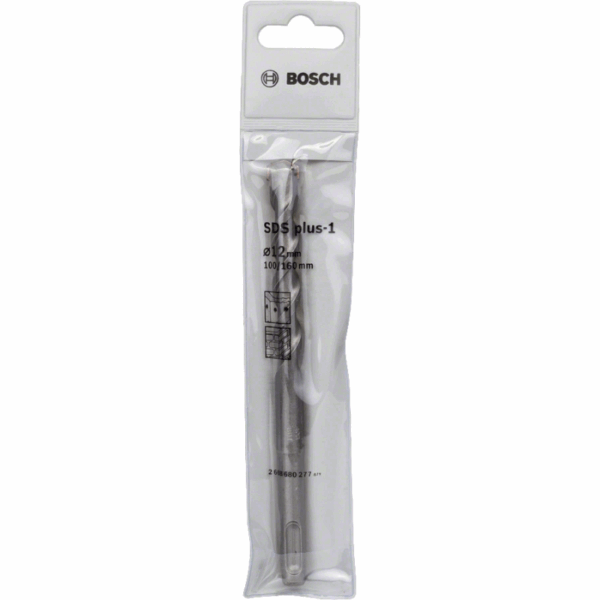Bosch Sds-plus Hammer Drill Bit 1 x 12 x 100 x 160mm 2608680277