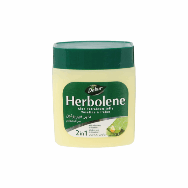 Dabur Herbolene Petroleum Jelly Enriched with Aloe Vera and Vitamin E, For Dry and Rough Skin 115ml Aloe Vera (Set of 3)