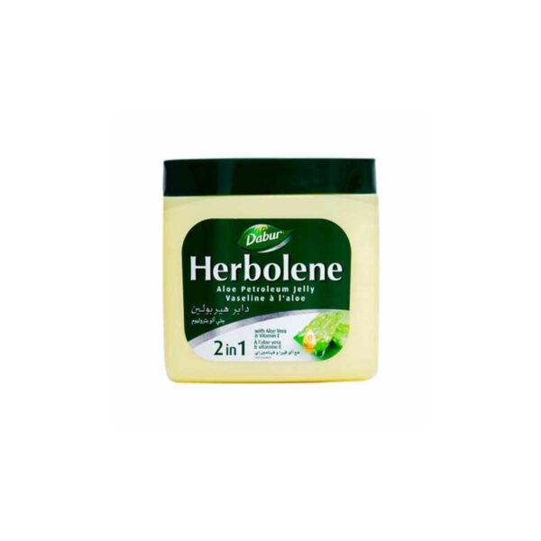 Dabur Herbolene Petroleum Jelly Enriched with Aloe Vera and Vitamin E, For Dry and Rough Skin 115ml Aloe Vera (Set of 3)