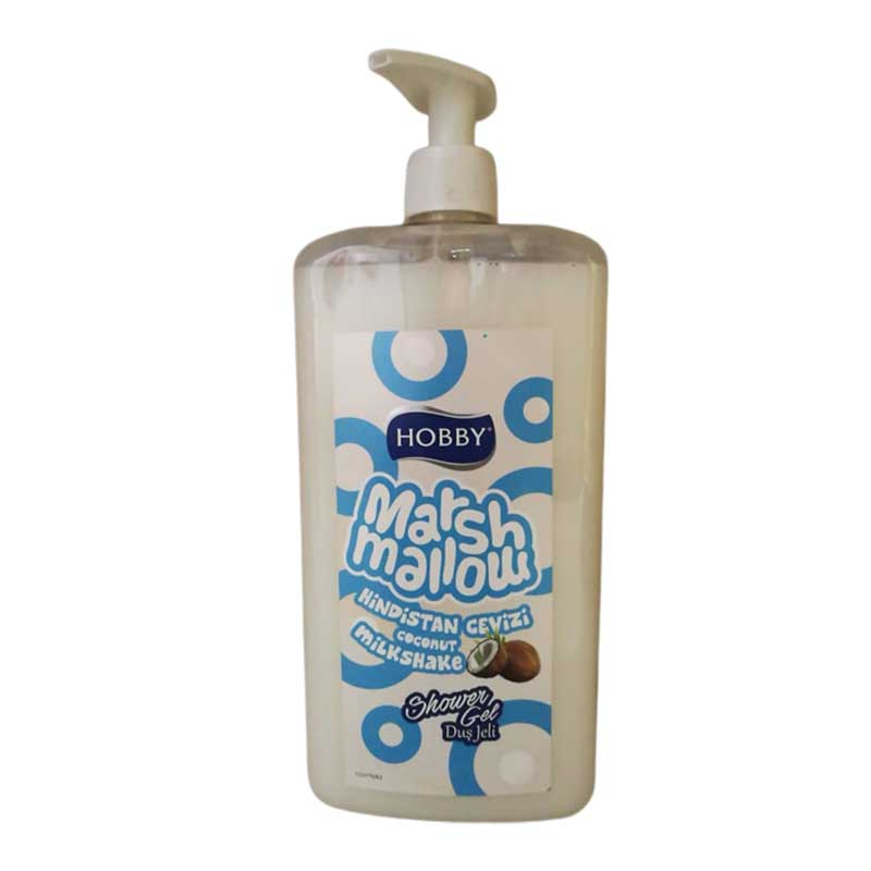 Hobby Body Wash 1L Marshmallow Coconut Set of 2