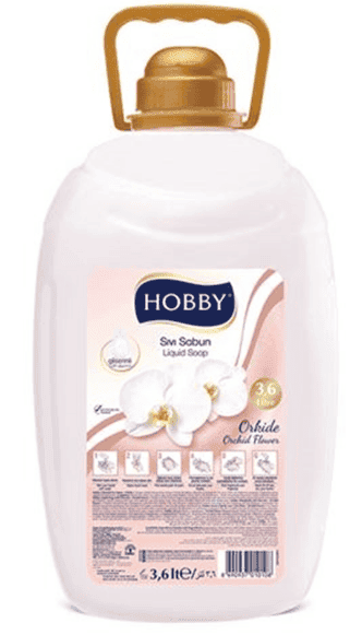 Hobby Hand Wash 3L Re-Fill Glycerin Liquid - Spring Flower