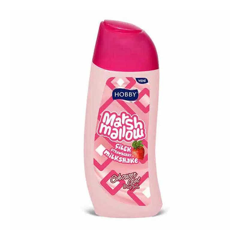 Hobby Body Wash Marshmallow Strawberry 500ml (Set of 3)